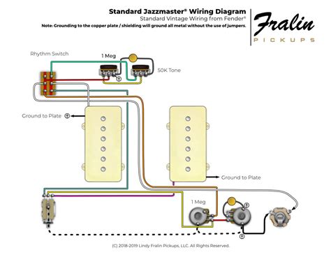 jazzmaster wiring diagram 50 s 